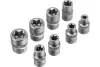Набор инструментов, 1/2", 3/8", 1/4", пластиковый кейс 160 предм.// Сибртех
