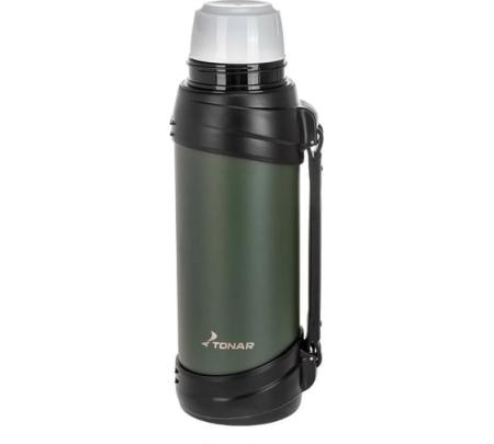 Термос (TKD-938-2.5) 2500ML хаки (дополн.пласт.чашка, ручка) TONAR