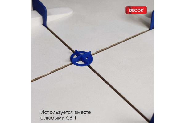 Крестик DECOR двусторонний 0.5/2 мм, 70 шт/пакет (30шт/60шт)