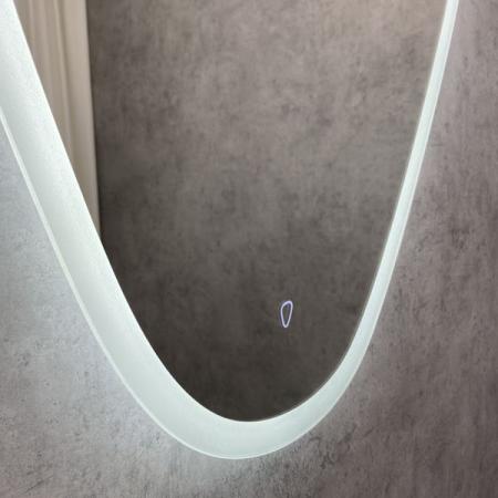 Зеркало "Олеандр-70" LED-подсветка, бесконтактный сенсор COMFORTY. 