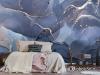 3D Фотообои «Каменный океан» Песок 300*270