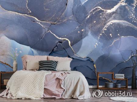 3D Фотообои «Каменный океан» Песок 300*270