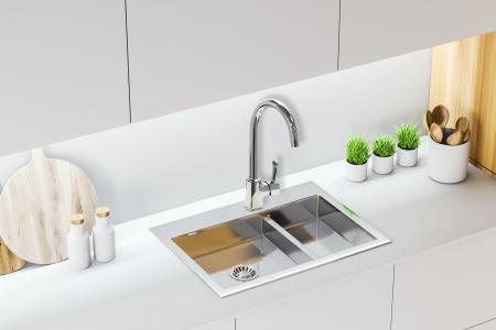 Смеситель для кухни LEMARK с высок повор излив LM0505С ЭВИТТА 