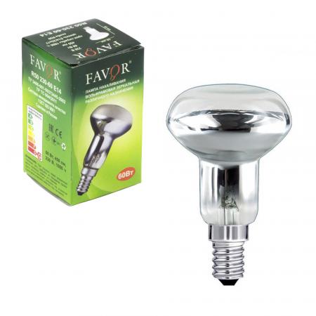 Лампа накаливания R50 60W E14 Favor 8105036
