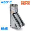 Сэндвич-тройник 135° ( 430/ 0,5) ф120х200 нерж+нерж