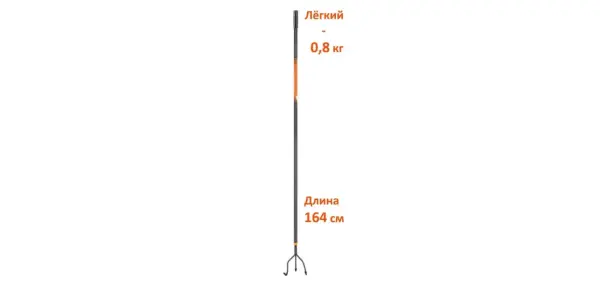 Культиватор 3-зубый FINLAND LIGHT 150*1640мм