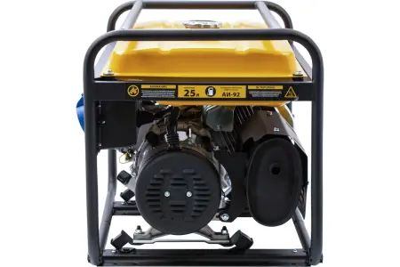 Генератор бензиновый GE-6900, 5,5 кВт, 220В/50Гц, 25 л, ручной старт// Denzel