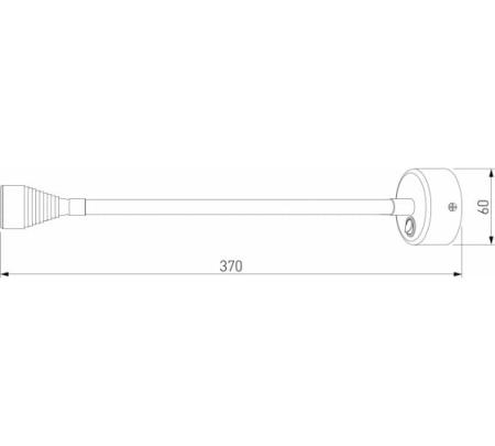 Светильник настенный MRL LED 1030 светодиодный KORD белый