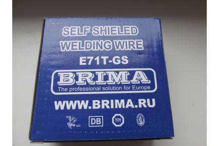 Проволока сварочная порошковая Е71TGS BRIMA Ø0,8мм 1кг