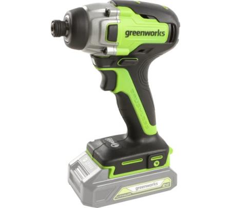 Винтоверт ударный аккумуляторный Greenworks GD24ID3 б/щ 24В (без АКБ и ЗУ)