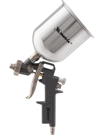 Краскораспылитель пневматический MATRIX с верхним бачком 1000мл