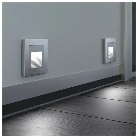 Подсветка встраиваемая LED / WL06-BL-03-LED (серебряный)