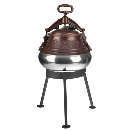 Тренога под афганский казан 8-30л съемные ножки