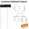 Хомут обжимной под растяжку ( 430/ 0,5) ф100 