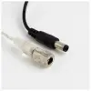 Нить ROSA IP20, 10 м, Н.С. LED(1608)-100-12V, БП в комплекте, фиксинг, белый 5198353