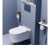 Инсталляция Damixa DX31.IS30231.1738 с клав. Prime M мат.хром с подвесн. унитазом Eclipse с сид. мик