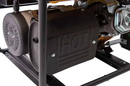 Генератор бензиновый GE-6900, 5,5 кВт, 220В/50Гц, 25 л, ручной старт// Denzel