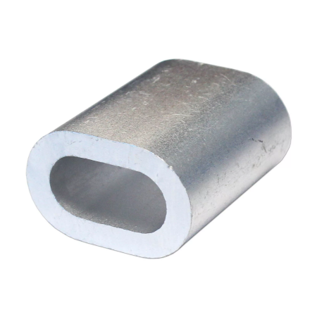 Зажим (алюминиевый) 20 мм. для стальных канатов DIN 3093, шт