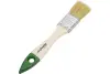 Кисть плоская Штрих Плюс 25 мм деревянная ручка, натуральная щетина