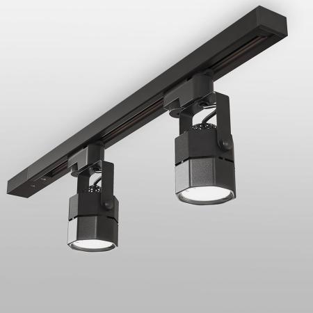 Светильник трековый MRL1004 Robi Черный GU10 "ES"