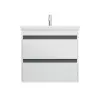 База подвесная Am.Pm M91-FHX0602-WCC0602WG Pulse, под раковину 60см, 2 ящика, бел.гл.графит
