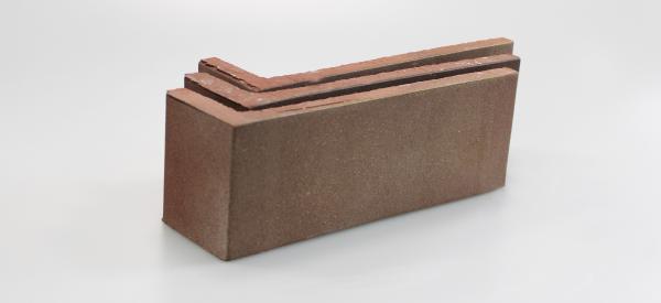 Плитка клинкерная TERRAMATIC PLATO ORIGINAL АС 1104, 240мм*71мм*14мм, бурая, гладкая, оттенок белый, 18 шт.