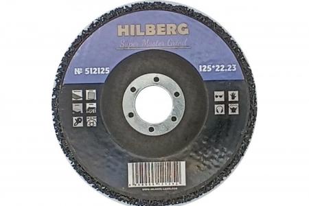 Круг полимерно-зачистной Ø125мм Hilberg Super Gring