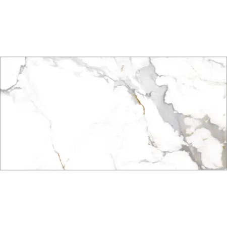 Керамогранит Calacatta Imperial_GT Белый 40*80_5шт/1,6кв.м/уп GT40806103MR 
