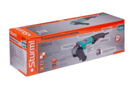 Углошлифовальная машина STURM AG9514Е Ø125мм 1100Вт