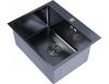 Мойка наст.монтаж 53х43 (3,0) выпуск 3 1/2 MIXLINE PRO 22см с сифоном (черный графит)