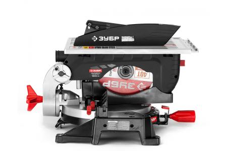Пила торцовочная комбинированная ЗУБР ЗПТК-255-1800 1800Вт