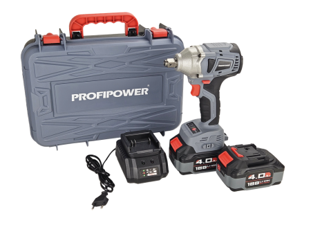 Гайковерт бесщеточный ударный PROFIPOWER MKDTW-18V