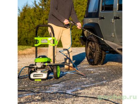 Мойка высокого давления Greenworks 140 бар GHP2000 VT
