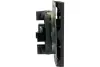 Розетка TV + компьютерная RJ-45 (механизм), серия Эмили, RST00-5106-05, черный уголь, soft touch