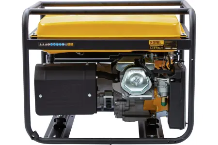 Генератор бензиновый GE-6900, 5,5 кВт, 220В/50Гц, 25 л, ручной старт// Denzel