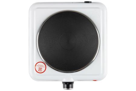 Электроплитка HomeStar HS-1108, 1 конфорка, диск, 1кВт, белая 104911