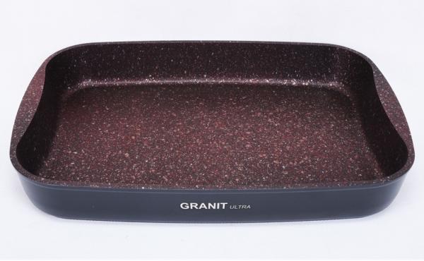 Противень 365x260x55, АП линия "Granit Ultra" (original