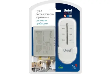 Пульт управления светом 4 канал*1000Вт. UCH-P005-G4-1000W-30M ТМ Uniel