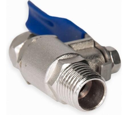 Кран для врезки в систему тонкой очистки 1/4" - 1/4", МР-У ИС230112