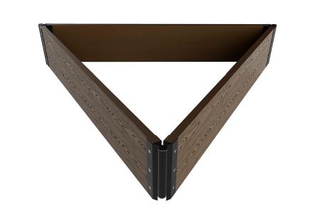 ДПК-03Ч Доска 3D д/грядки (венге) 30*225*3000мм