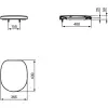 КОМПЛЕКТ Инсталляция + Унитаз bs123-00