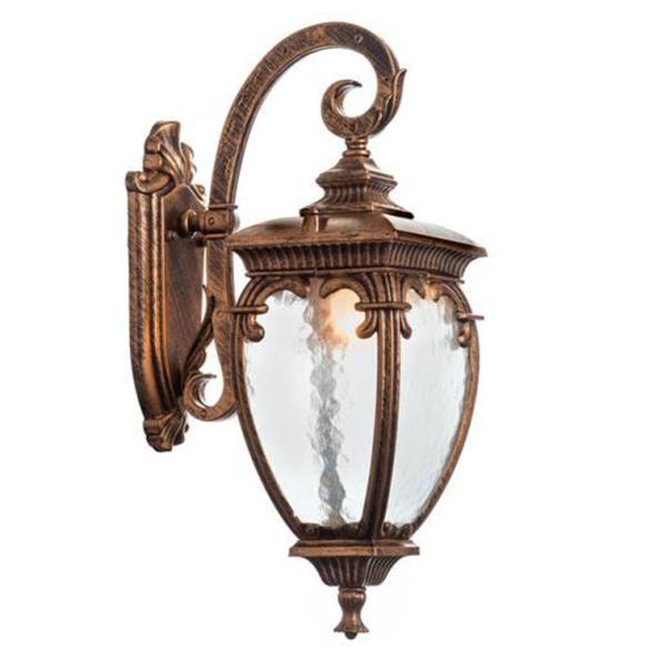 Светильник уличный настенный "ES" Andromeda D 8024 Е27 черное золото IP44