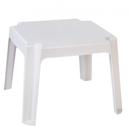 Пластиковый столик к шезлонгу (белый)