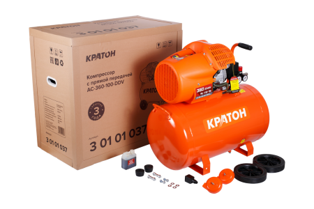 Компрессор с прямой передачей КРАТОН АС-360-100-DDV
