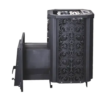 Печь HARD 20L "Хохлома" Панорама