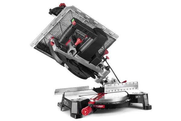 Пила торцовочная комбинированная ЗУБР ЗПТК-255-1800 1800Вт