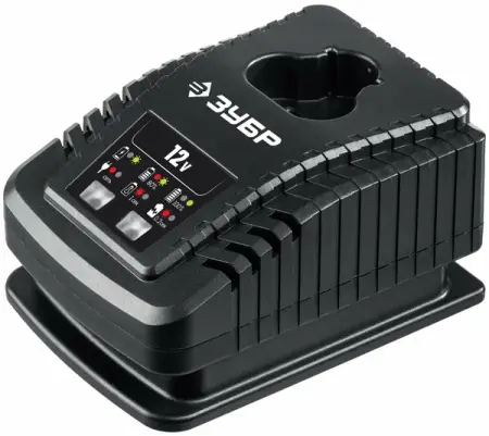 Машина углошлифовальная бесщёточная ЗУБР АВ-76-22 12В 2Ач