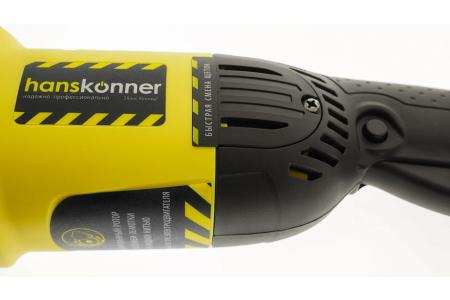 Машина полировальная Hanskonner HAG918CP Ø180мм 1400Вт