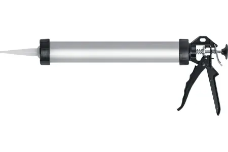 Пистолет для герметика закрытый, алюм. корпус, 600мл РемоКолор