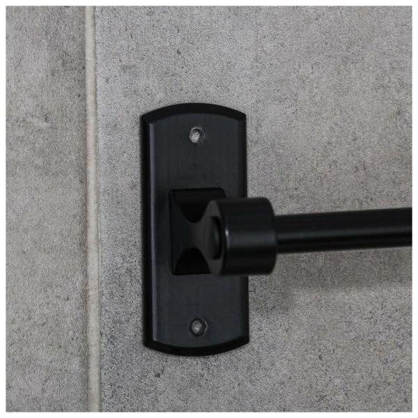 Набор для ванной "Лофт", 6 предметов, цвет чёрный